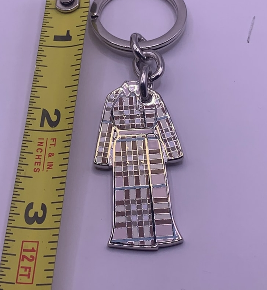 BURBERRY AUTHENTIC NOVA DRESS KEYCHAIN AUTHENTIC - Picture 5 of 6